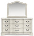 Arlendyne Dresser and Mirror - Yulissa Home Furnishings (NJ)