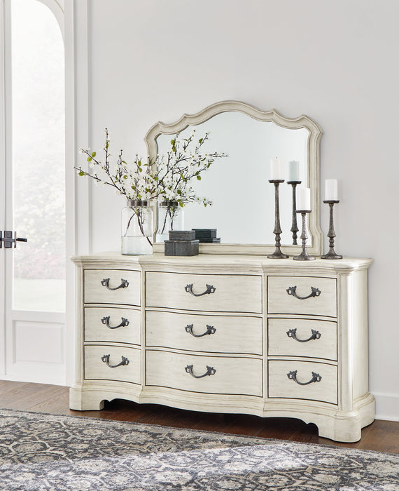 Arlendyne Dresser and Mirror - Yulissa Home Furnishings (NJ)