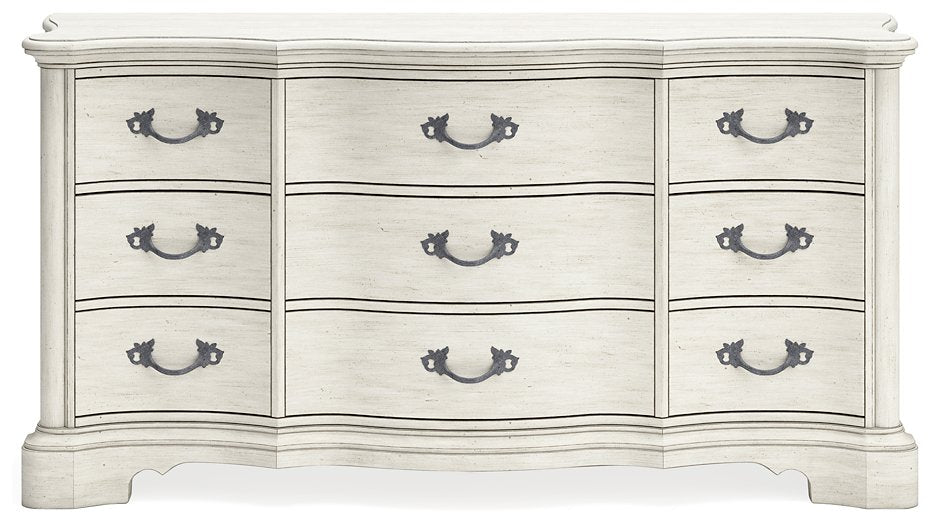 Arlendyne Dresser and Mirror - Yulissa Home Furnishings (NJ)