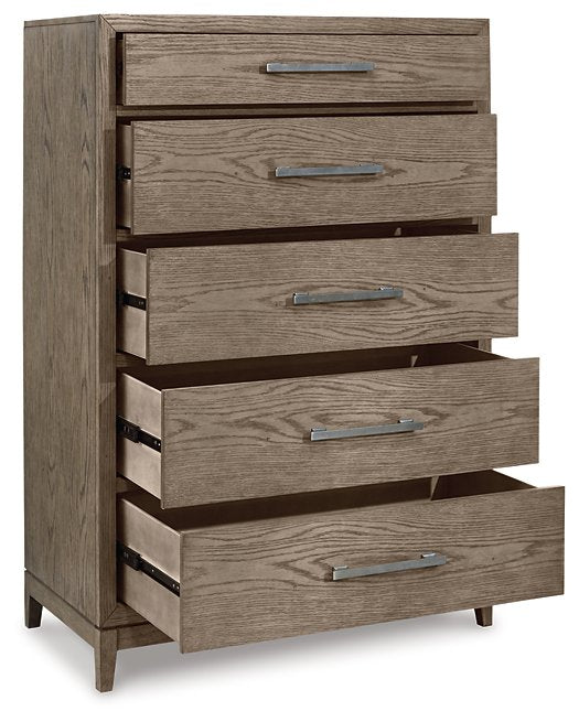 Chrestner Chest of Drawers - Yulissa Home Furnishings (NJ)