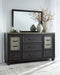 Foyland Dresser and Mirror - Yulissa Home Furnishings (NJ)