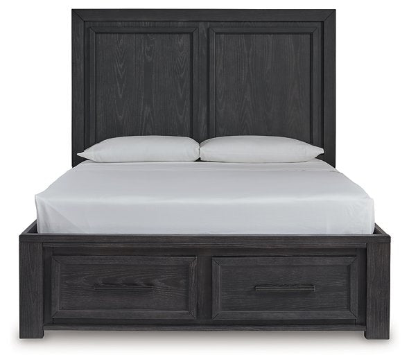 Foyland Panel Storage Bed - Yulissa Home Furnishings (NJ)