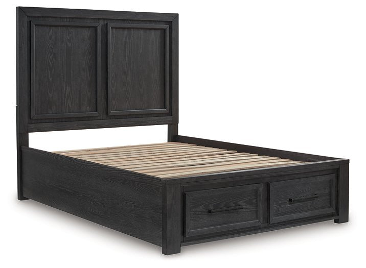 Foyland Panel Storage Bed - Yulissa Home Furnishings (NJ)