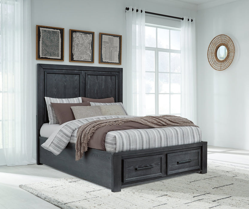 Foyland Panel Storage Bed - Yulissa Home Furnishings (NJ)