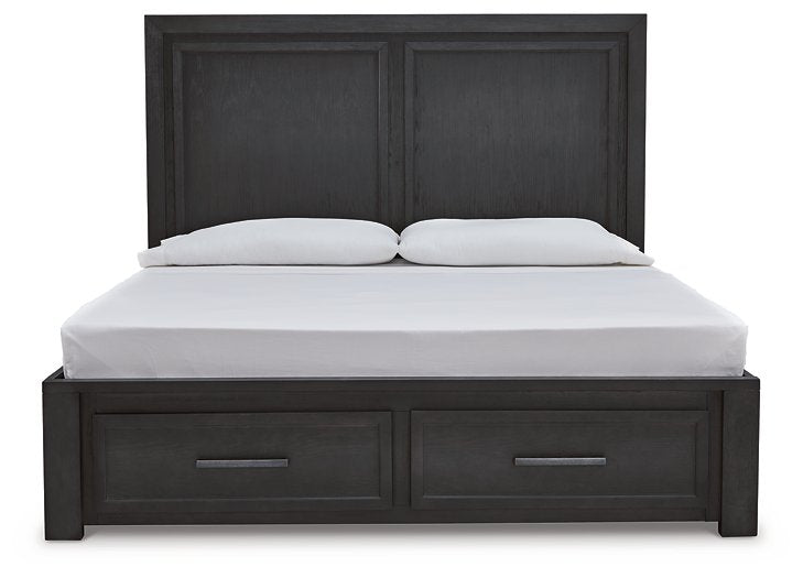 Foyland Panel Storage Bed - Yulissa Home Furnishings (NJ)