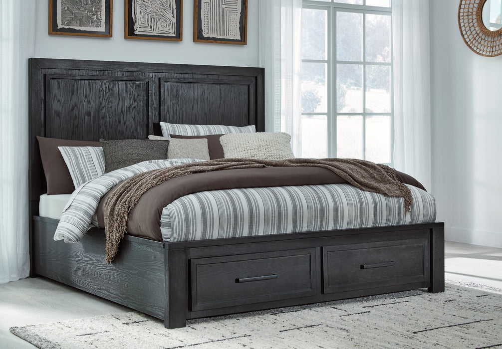 Foyland Panel Storage Bed - Yulissa Home Furnishings (NJ)