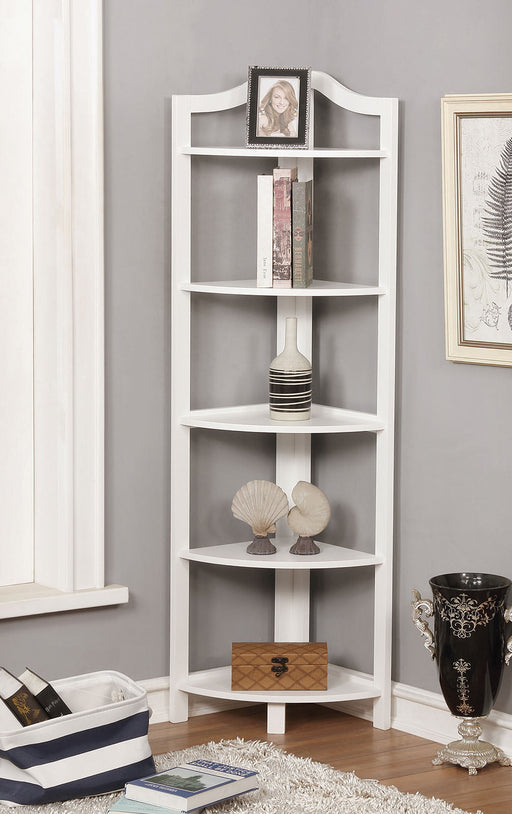 Alyssa White Ladder Shelf image