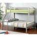 Lovia Metallic Gold Twin/Full Bunk Bed image