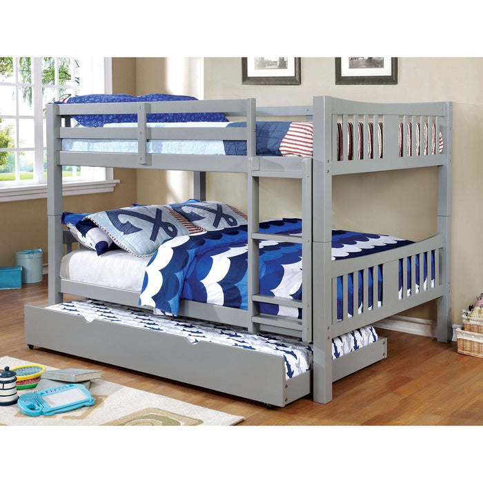 Cameron Gray Full/Full Bunk Bed image