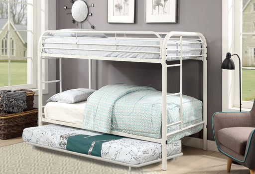 Opal White Twin/Twin Bunk Bed image