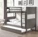 HOOPLE Twin/Twin Bunk Bed w/ Trundle image