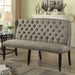 SANIA 3-Seater Loveseat Bench image