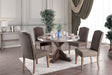 Bridgen Natural 5 Pc. Round Dining Table Set image