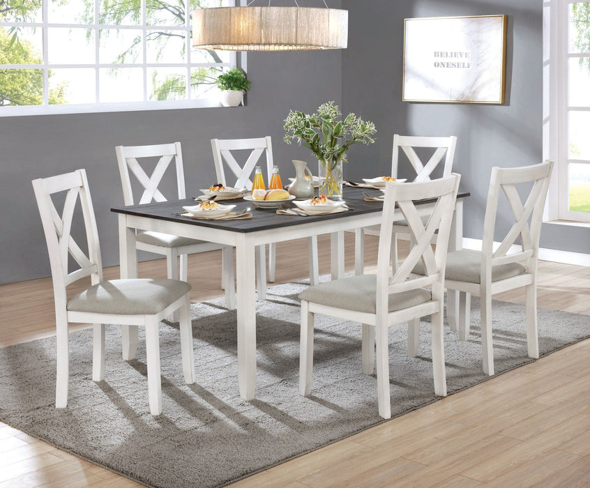 ANYA 7 Pc. Dining Table Set