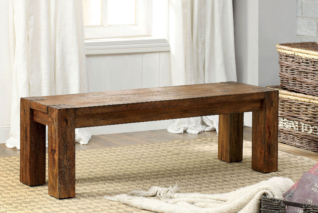 FRONTIER Dark Oak Bench image