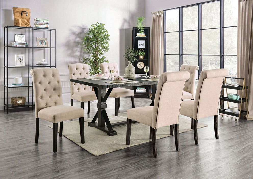 ALFRED 7 Pc. Dining Table Set