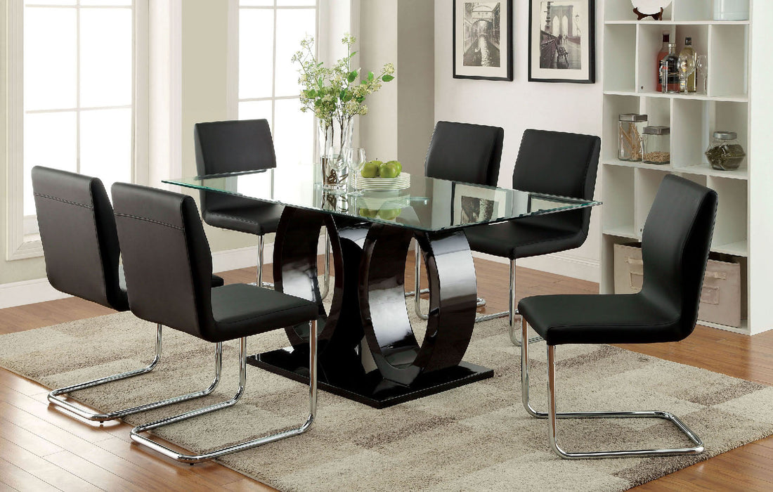 LODIA I Black Dining Table image