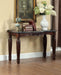 Brampton Espresso/Black Faux Sofa Table image