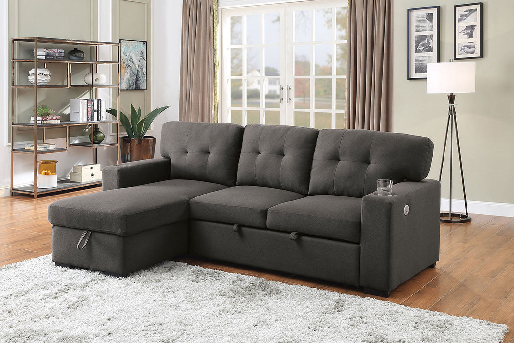 SAMMY Sectional, Dark Gray image