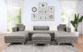 CIABATTONI Sectional, Gray image