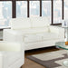 Makri White Love Seat, White image