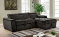 PATTY Sectional, Dark Gray image