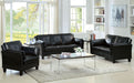 Pierre Black Sofa + Love Seat, Black image