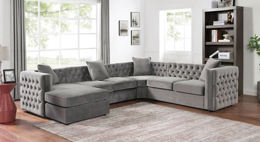 BALDASSANO Sectional, Dark Gray image