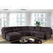 KARLEE II Gray Sectional w/ Console image