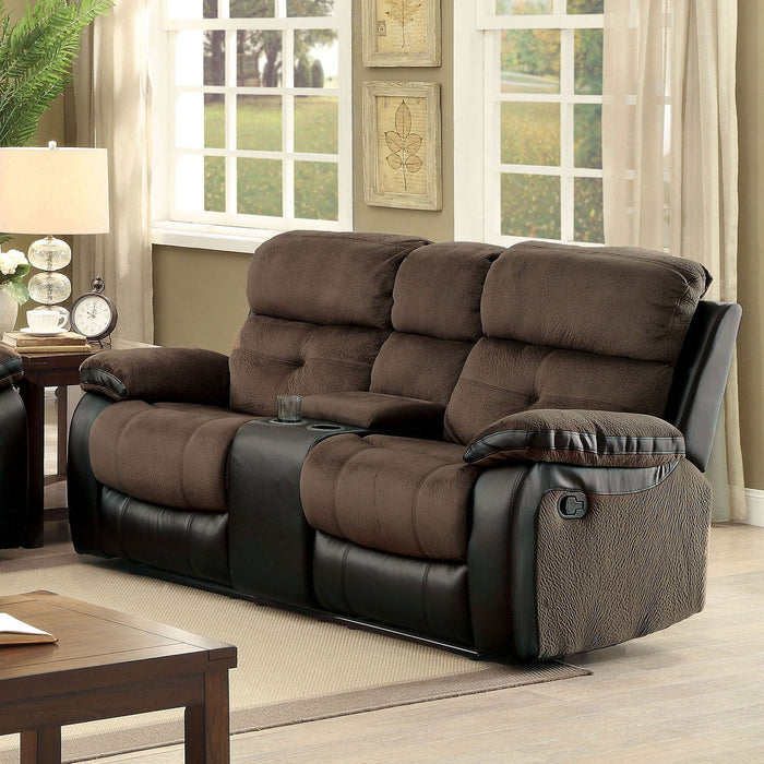 Hadley I Brown/Black Love Seat image