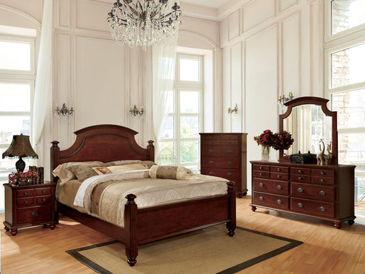 Gabrielle II Cherry 5 Pc. Queen Bedroom Set w/ Chest image