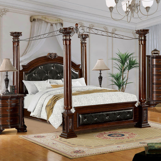 Mandalay Brown Cherry E.King Bed image