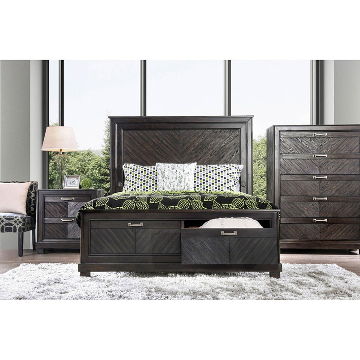 Argyros Espresso 4 Pc. Queen Bedroom Set image