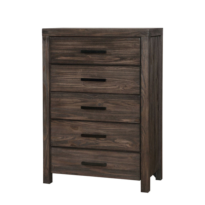 Rexburg Wire-Brushed Rustic Brown Chest image