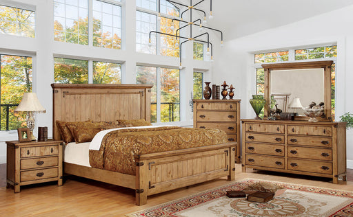 CARLSBAD Weathered Elm 4 Pc. Queen Bedroom Set image