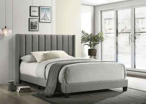 KAILEY Queen Bed, Light Gray image