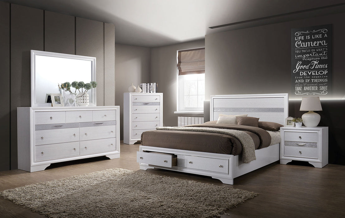 Chrissy White 4 Pc. Queen Bedroom Set image