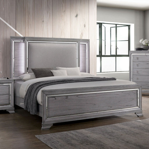 Alanis Light Gray Cal.King Bed image