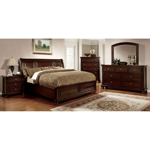 NORTHVILLE Dark Cherry 5 Pc. Queen Bedroom Set w/ 2NS image