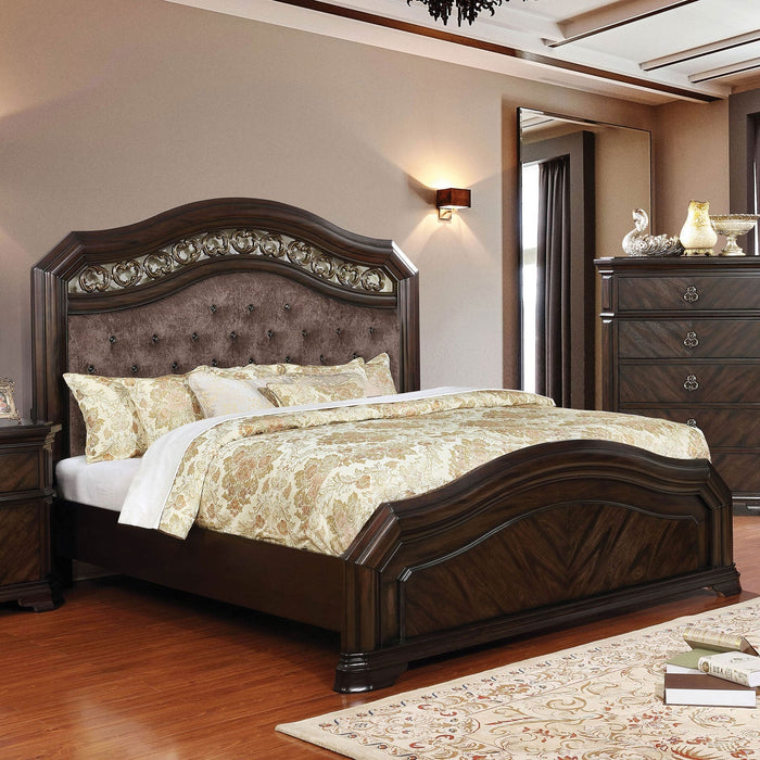 Calliope Espresso Cal.King Bed