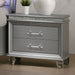 MADDIE Night Stand, Silver image