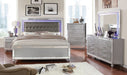 Brachium Silver 5 Pc. Queen Bedroom Set w/ 2NS image