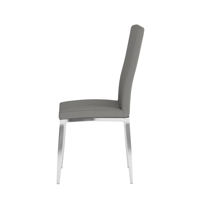 ABIGAIL Modern Curved-Back Upholstered Side Chair