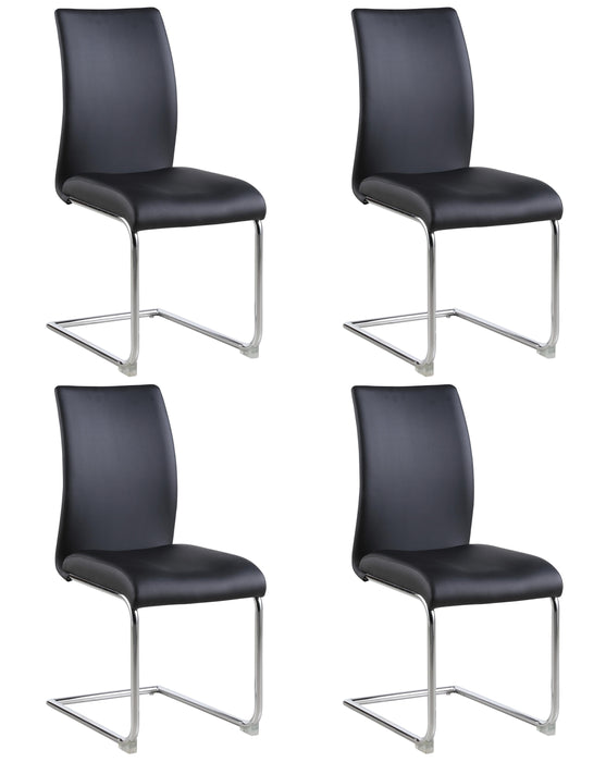 JANE Modern Contour Back Cantilever Side Chair