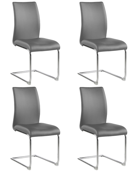 JANE Modern Contour Back Cantilever Side Chair