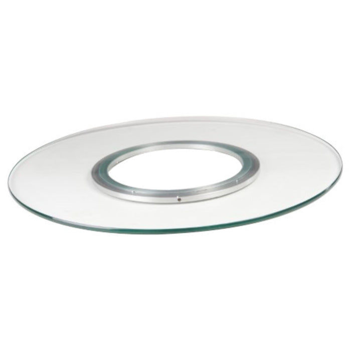 LAZY SUSAN 24� Round Clear Glass Lazy Susan