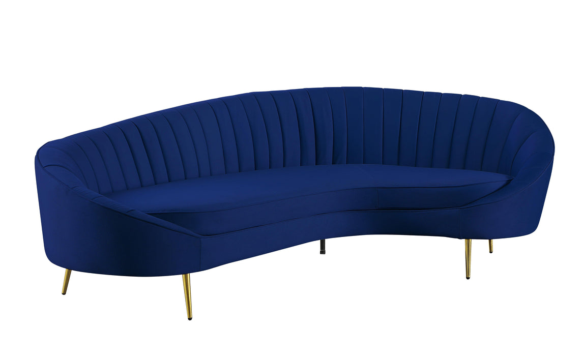 DALLAS Modern Chaise-Style Sofa w/ Pet & Stain Resistant Fabric