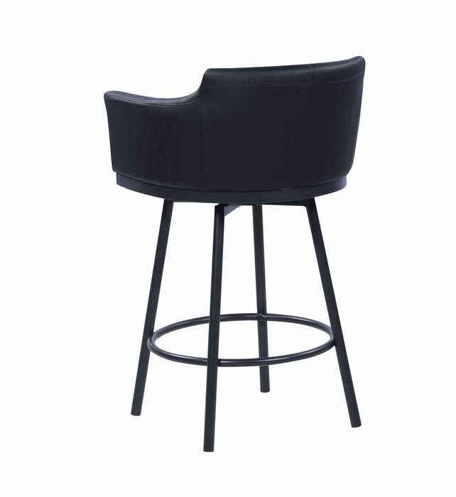 DEMI Modern Club Counter Stool w/ Memory Swivel