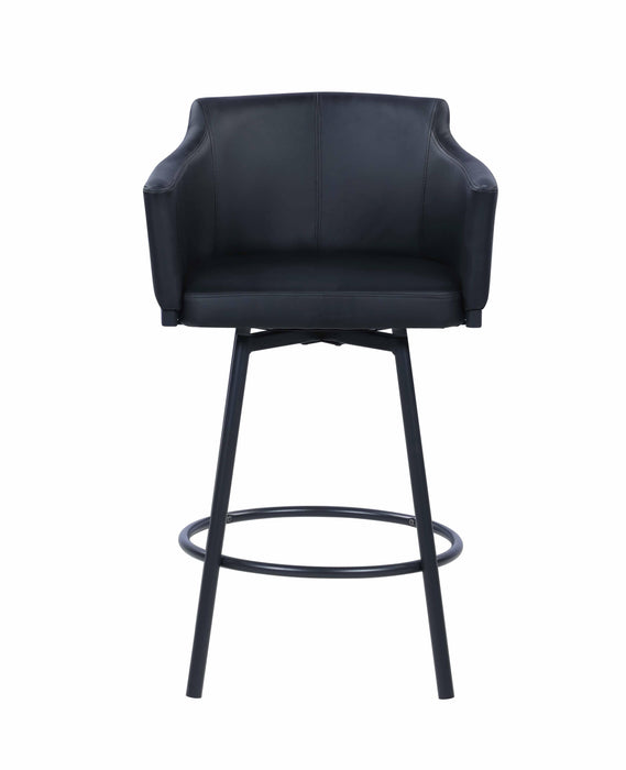 DEMI Modern Club Counter Stool w/ Memory Swivel