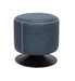 5035-OT Round Vintage Upholstered Ottoman image